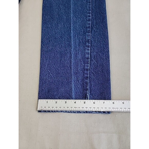 Vintage Levis 505 Jeans Mens 33x32 Straight High Rise Blue Cotton 90s - Picture 4 of 16